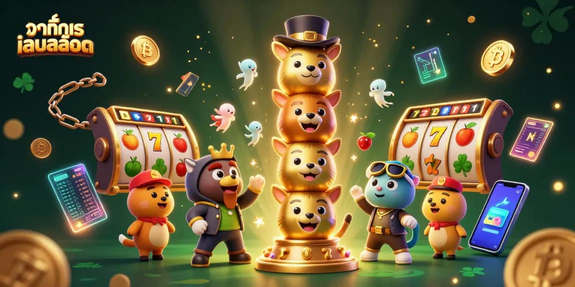 ทดลองเล่นสล็อต สนุกสนานกับการเล่นเกมสล็อตผ่านภาพ 3 มิติ