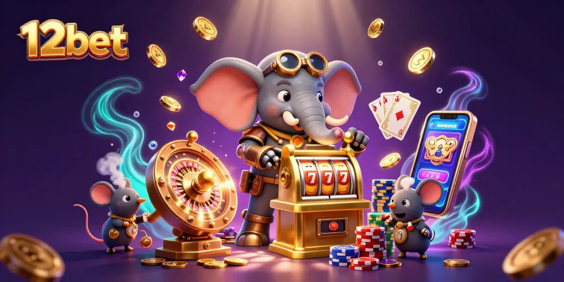 Tham gia chơi cá cược tại 12bet với hình ảnh hoạt hình 3D vui nhộn.