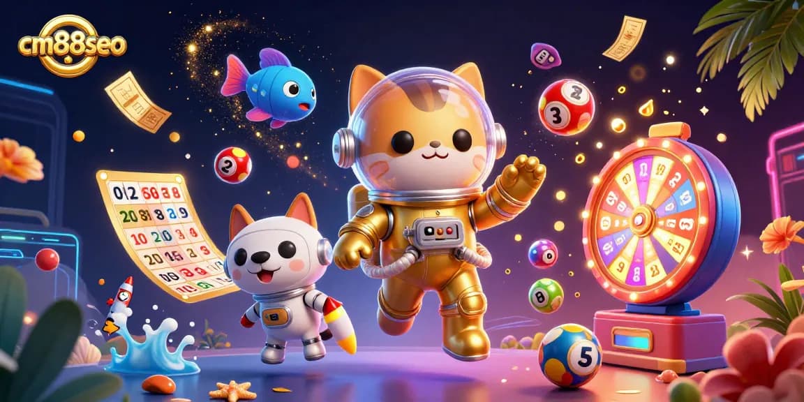 Experience thrilling gameplay at cm88seo with vibrant lottery elements bringing excitement to every spin!