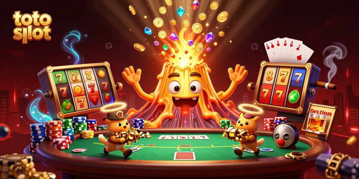 Play and win with exciting toto slot adventures in a lively 3D casino world.