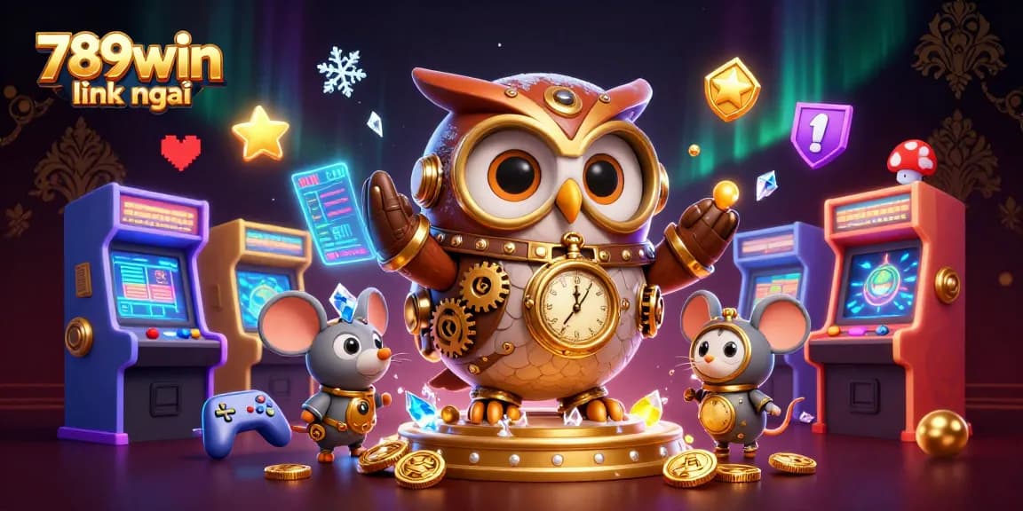 Play engaging games at 789win link mới featuring a lively 3D fantasy casino atmosphere.