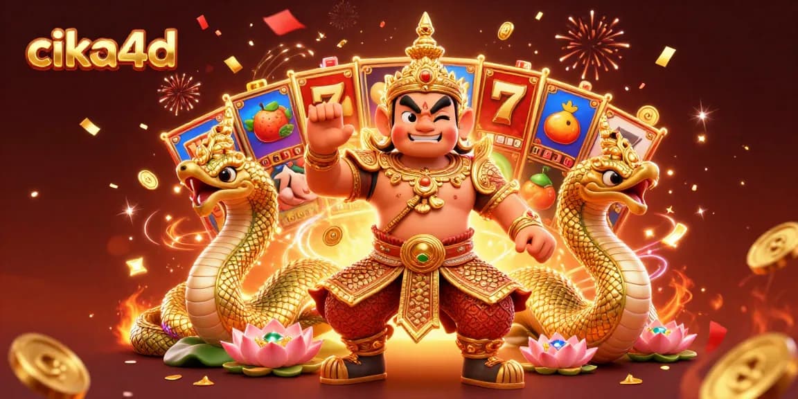 Win big at cika4d with vibrant slot reels and energetic casino atmosphere.