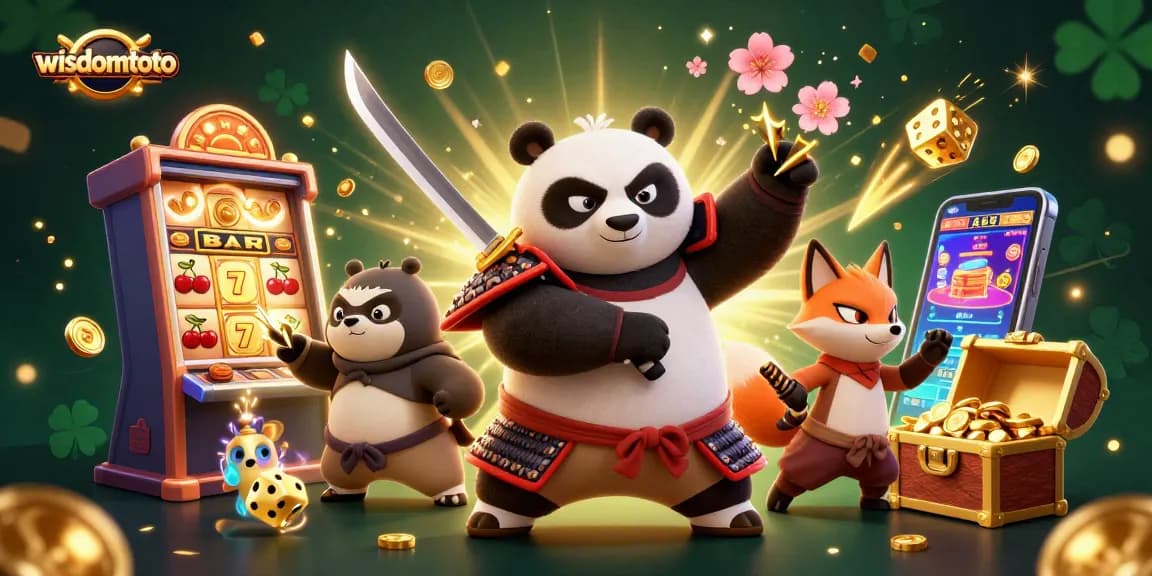 WISDOMTOTO menyajikan slot online dan jackpot dengan perjudian yang menarik dan dinamis.