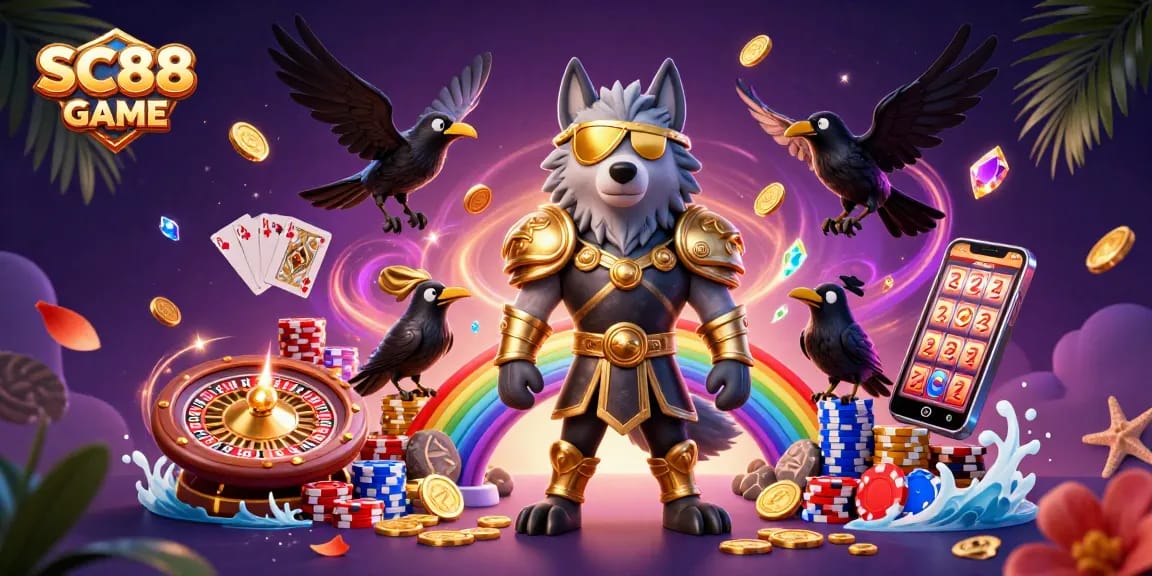 Win big with SC88 GAME! Join the excitement of casino gaming with immersive characters and vibrant visuals.