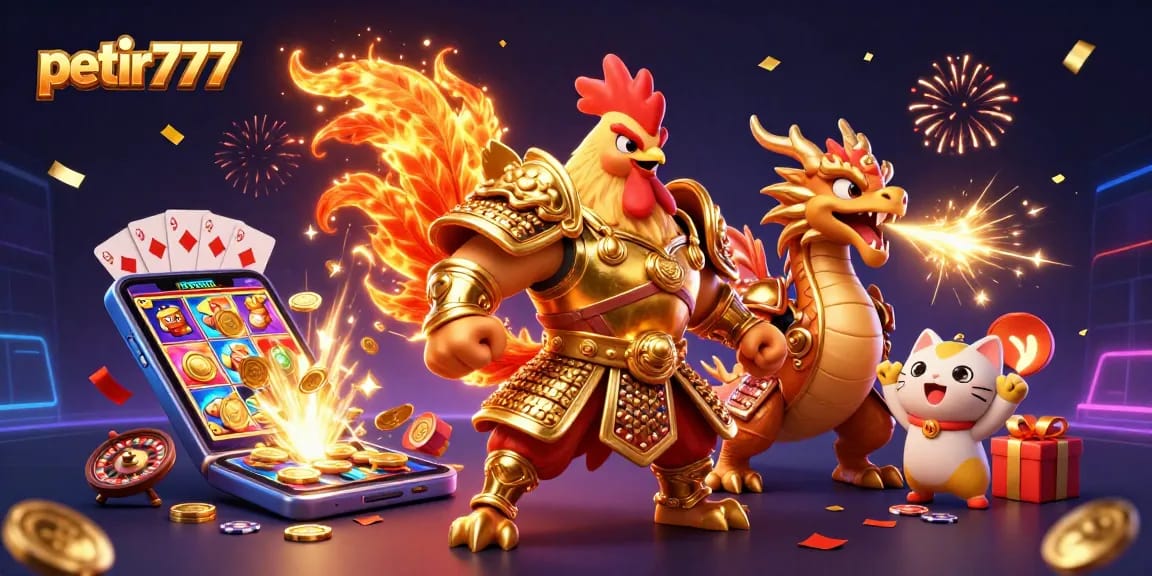 Engage in thrilling gameplay on petir777 with dynamic slots, golden coins, and magical characters.