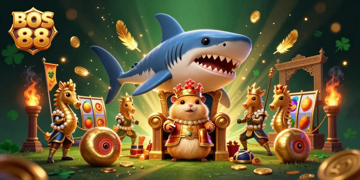 BOS 88 menyajikan pengalaman bermain slot online yang seru dengan karakter unik dan elemen kasino yang menarik.