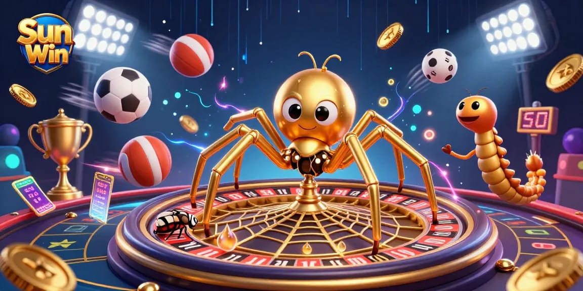 Experience the thrilling bets on Sun Win's roulette wheel with lively elements and dynamic gameplay.