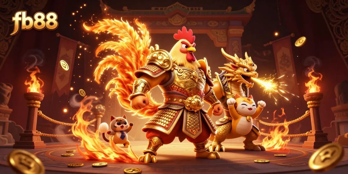 Experience thrilling moments with fb88 featuring dynamic gaming action in a vibrant casino scene.