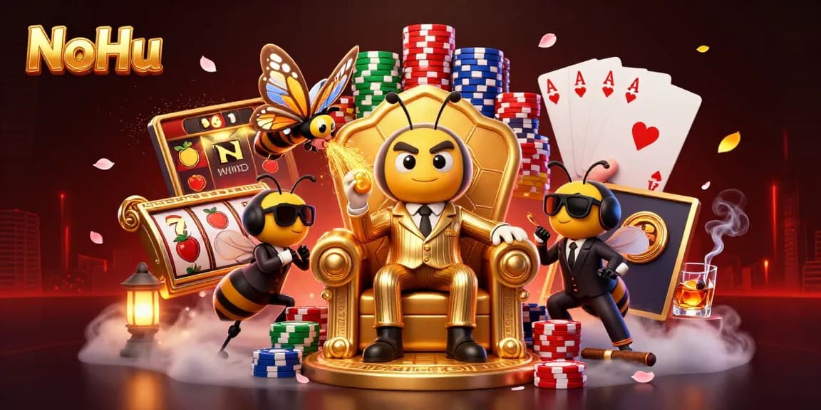 Spin for excitement with NoHu's dynamic slot machine adventure featuring vibrant visuals.