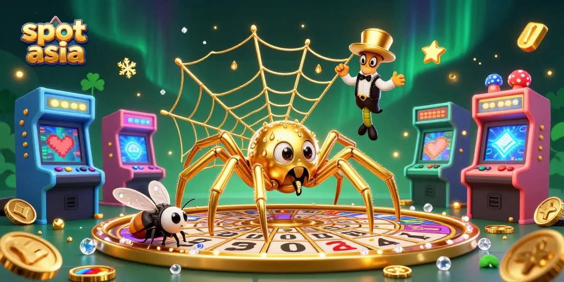 Menggoda slot asia di permainan kasino online dengan karakter imut dalam suasana meriah.