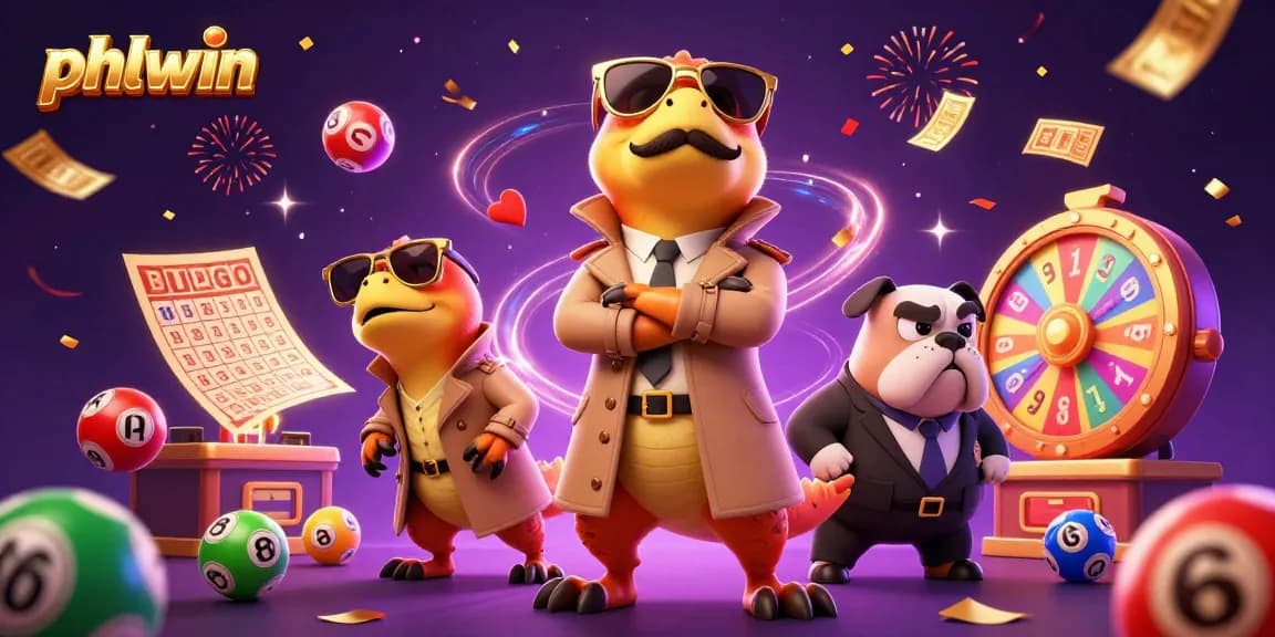 Engage in thrilling gameplay at phlwin with raptors and dynamic lottery elements in an exciting casino scene.