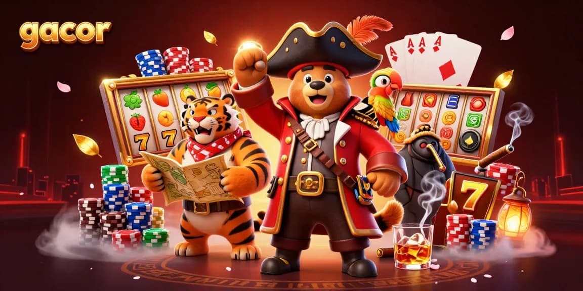 Experience high payouts with gacor slots in a vibrant digital casino scene.