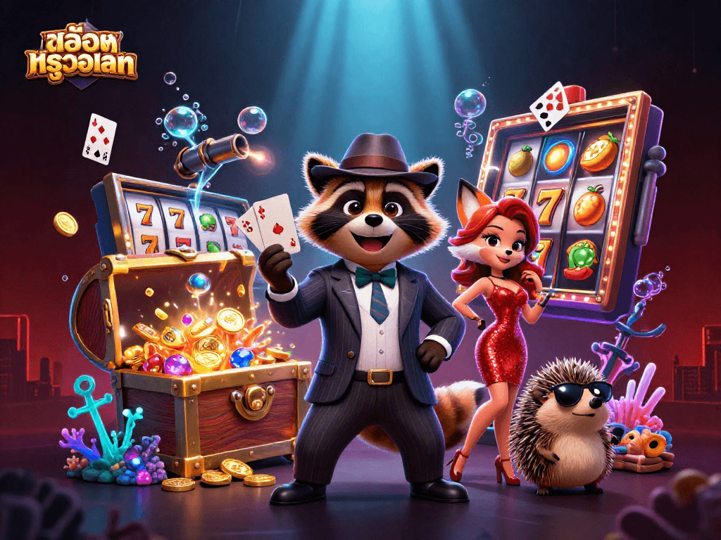 เล่นเกมสล็อตกับ สล็อตทรูวอเลท พบภาพการ์ตูน 3D พิเศษในคาสิโน