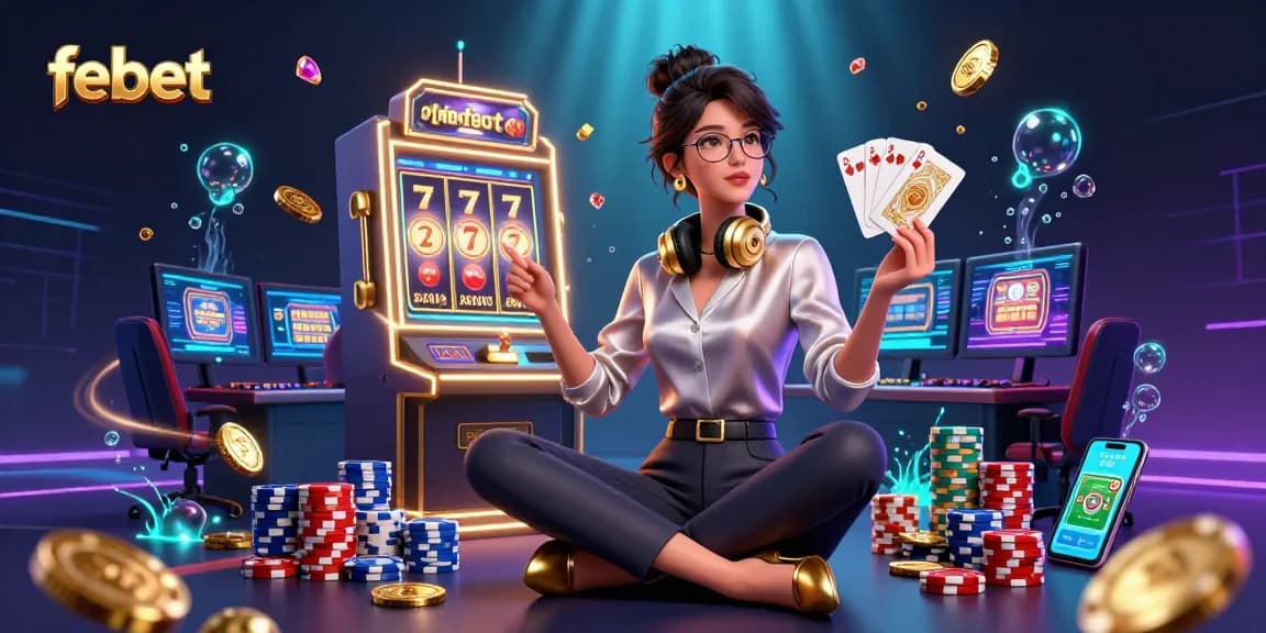 Engage in febet's exciting casino experience featuring stunning slot games and vibrant visuals.