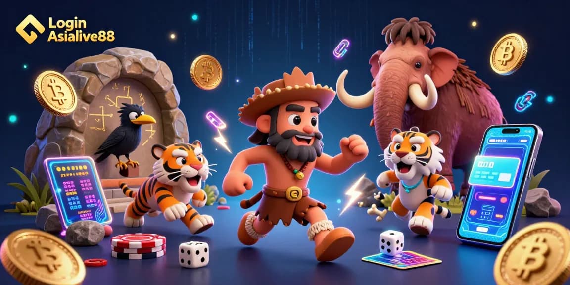 Engage with vibrant action in Login Asialive88 featuring prehistoric casino delights and crypto treasures.