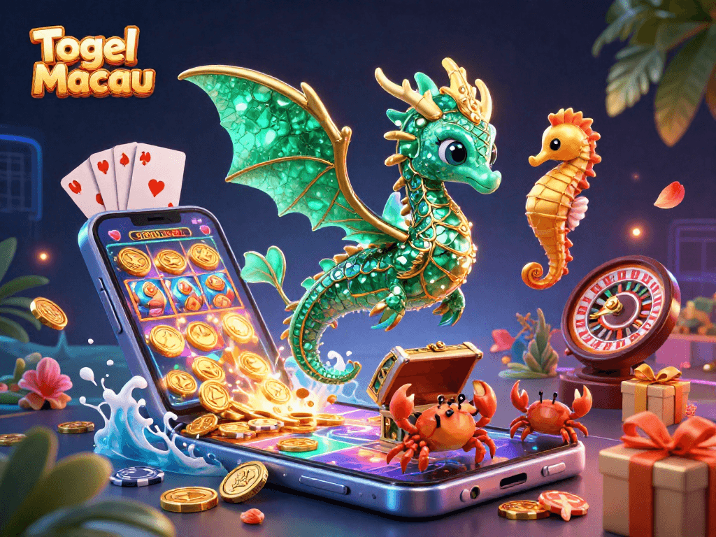 Experience the thrill of Togel Macau with vibrant casino elements and action-packed gameplay.