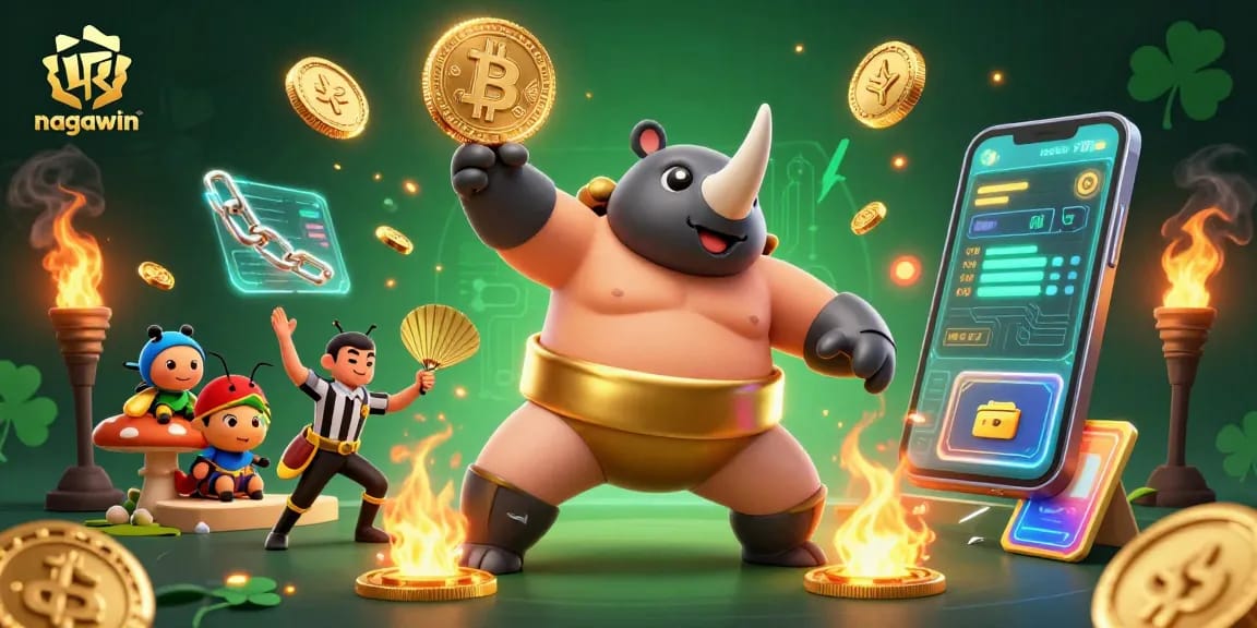 Nagawin menawarkan pengalaman mendebarkan dengan taruhan tinggi saat juara sumo kaki kumbang menghadapi keberuntungan!