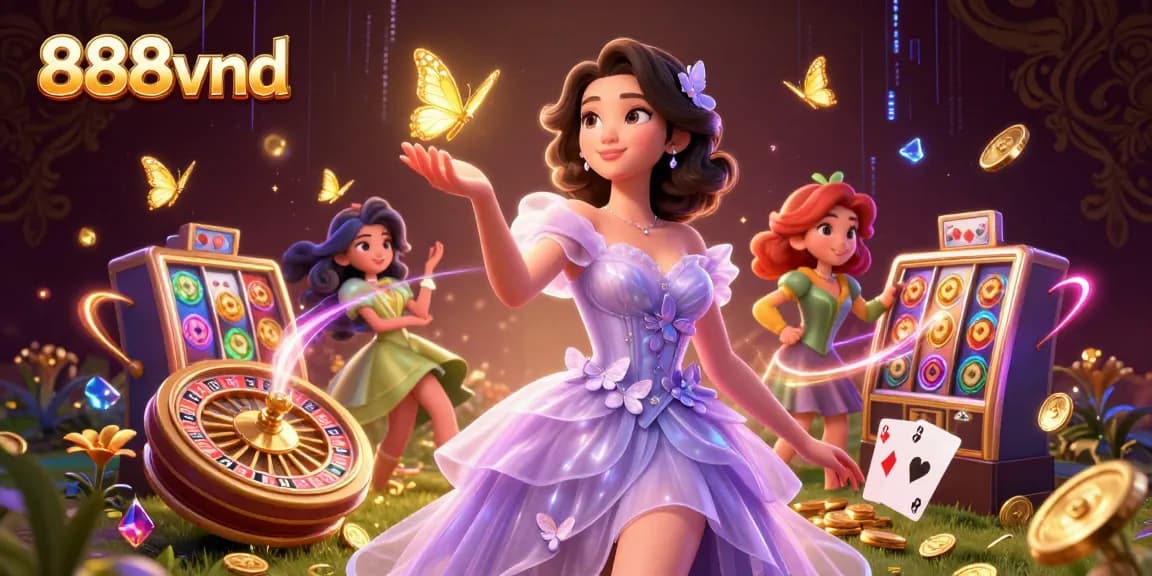 Experience thrilling gameplay at 888vnd with captivating casino elements and vibrant visuals.