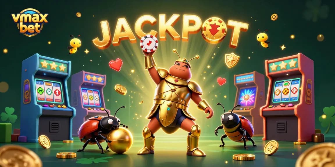 Engage with vmax bet and experience thrilling jackpots amid vibrant 3D gaming scenes.