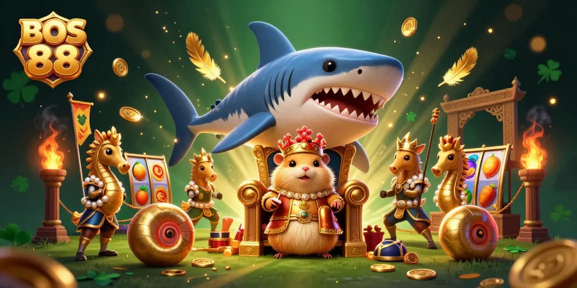 BOS 88 menyajikan pengalaman bermain slot online yang seru dengan karakter unik dan elemen kasino yang menarik.