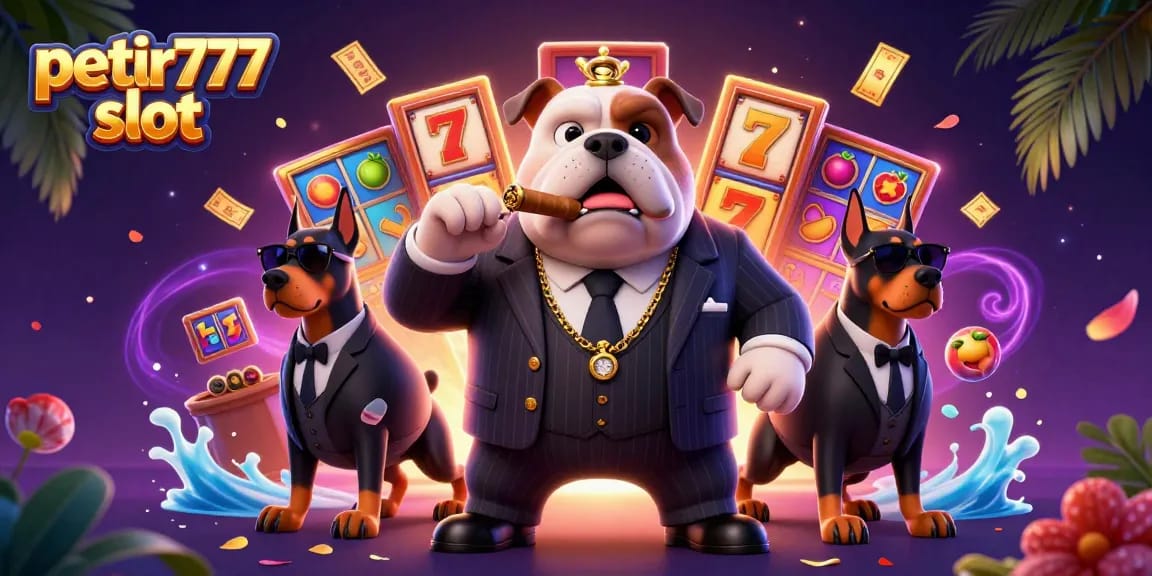 Engage with petir777 slot's thrilling gameplay featuring colorful slot reels and dynamic jackpot action.