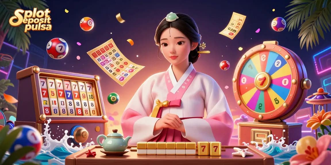 Experience thrilling jackpots with slot deposit pulsa in this vibrant casino scene.