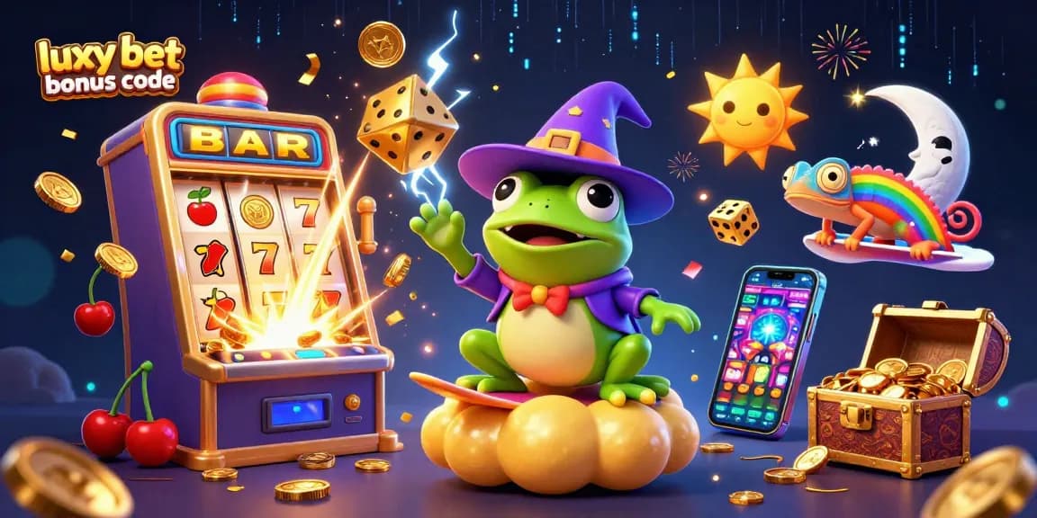 Join the fun with luxy bet bonus code and enjoy thrilling jackpot visuals in this vibrant casino scene.