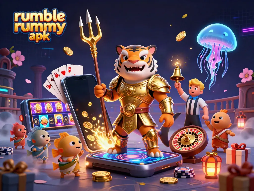 Engage with the vibrant rumble rummy apk world featuring dynamic characters, slot games, and action.