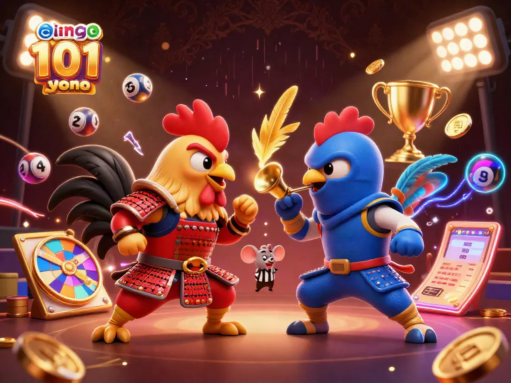 Challenge your luck with Bingo 101 Yono, engaging in thrilling gameplay with dynamic bingo elements.