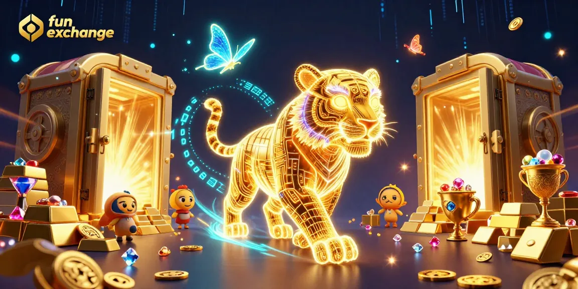 Experience the excitement of the fun exchange platform with a vibrant, animated casino atmosphere.