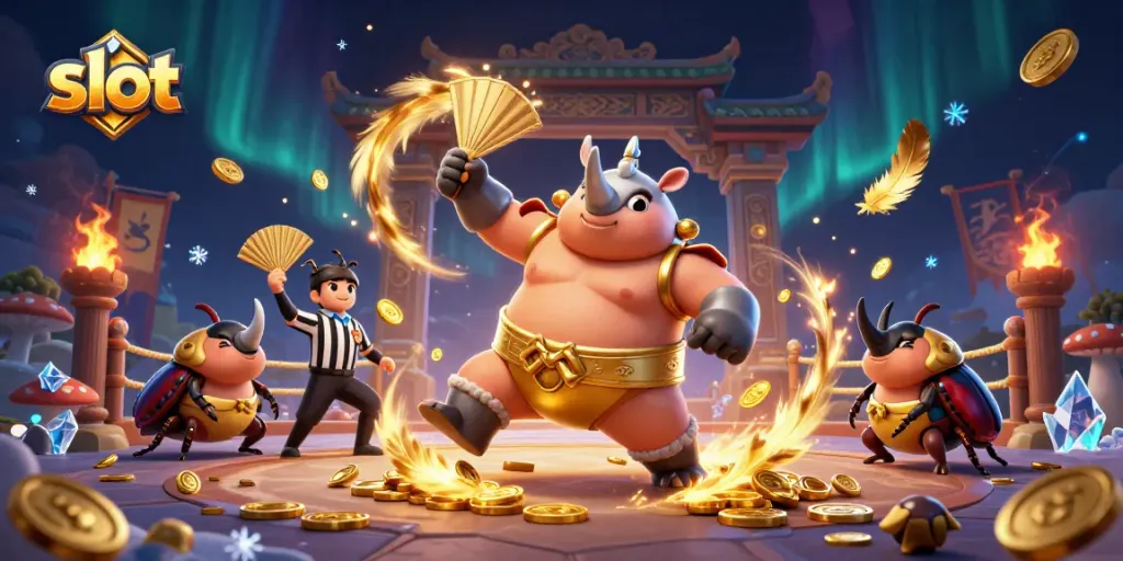 Menangkan slot dengan karakter kasino unik dan koin emas bertebaran untuk pengalaman bermain terbaik.