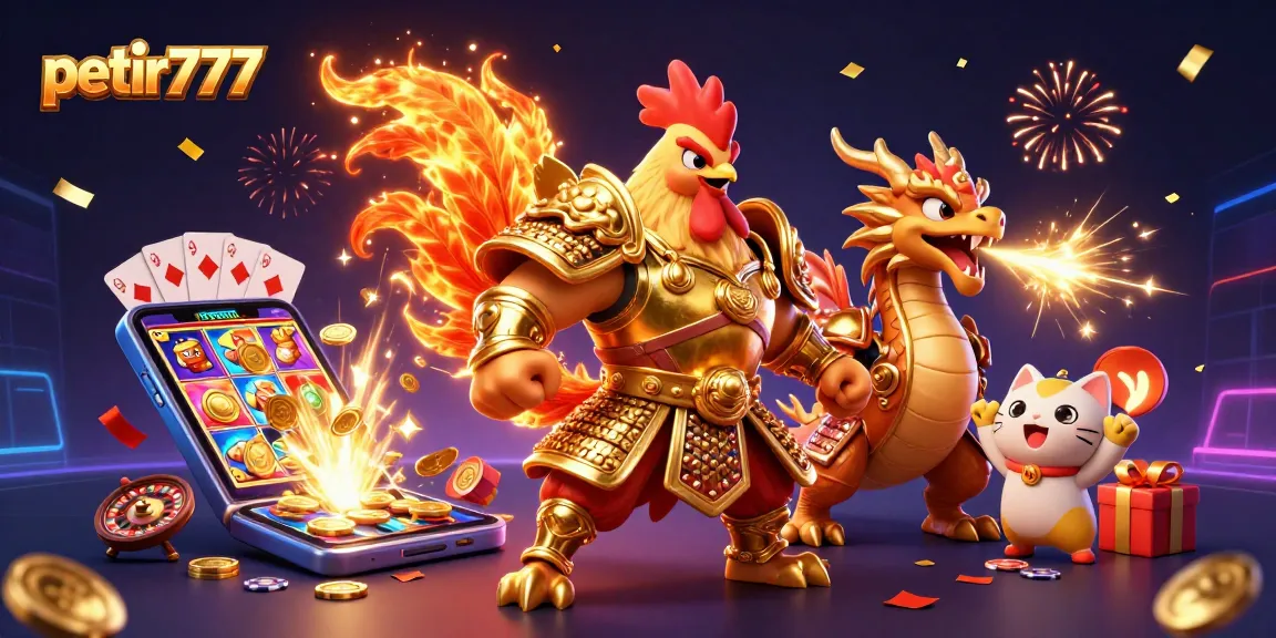 Engage in thrilling gameplay on petir777 with dynamic slots, golden coins, and magical characters.
