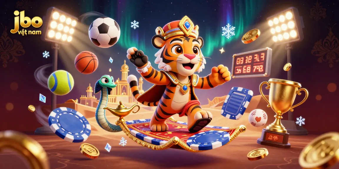 Engage with jbo việt nam and experience thrilling sports betting alongside a magical scene of 3D characters.