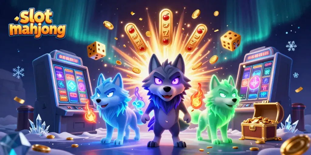 Menangkan slot mahjong dengan ledakan jackpot koin dan efek dinamis dalam ilustrasi 3D yang menarik.