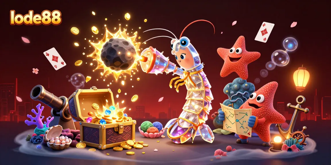 Play and win with lode88's immersive gaming experience in a captivating cosmic scene.