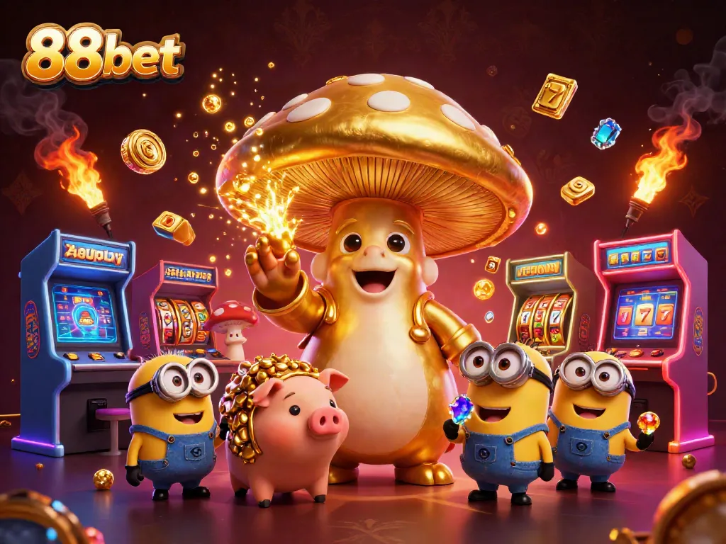 Experience thrilling gameplay at 88bet with dazzling treasure and vibrant gaming elements.