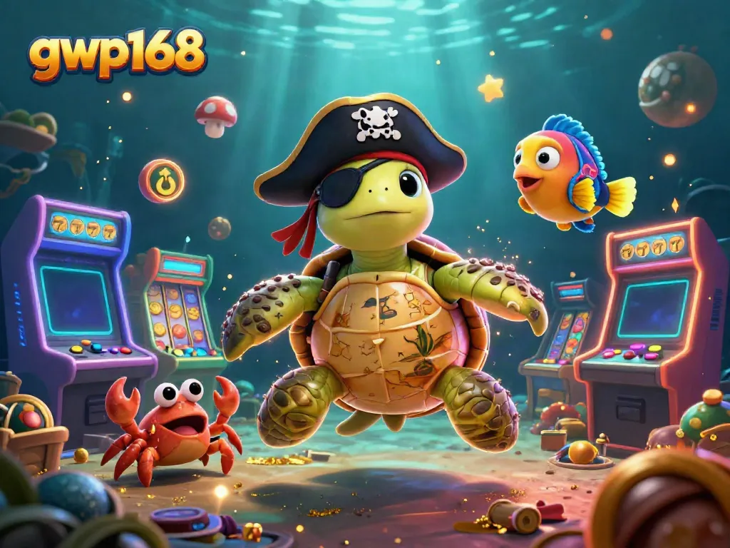 Menangkan jackpot dengan gwp168 bersama karakter laut imut bermain di mesin slot.