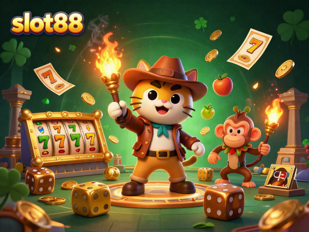 Menyusuri slot88 yang kaya simbol keberuntungan dan jackpot, cat penjelajah menemukan artefak kasino yang berharga.