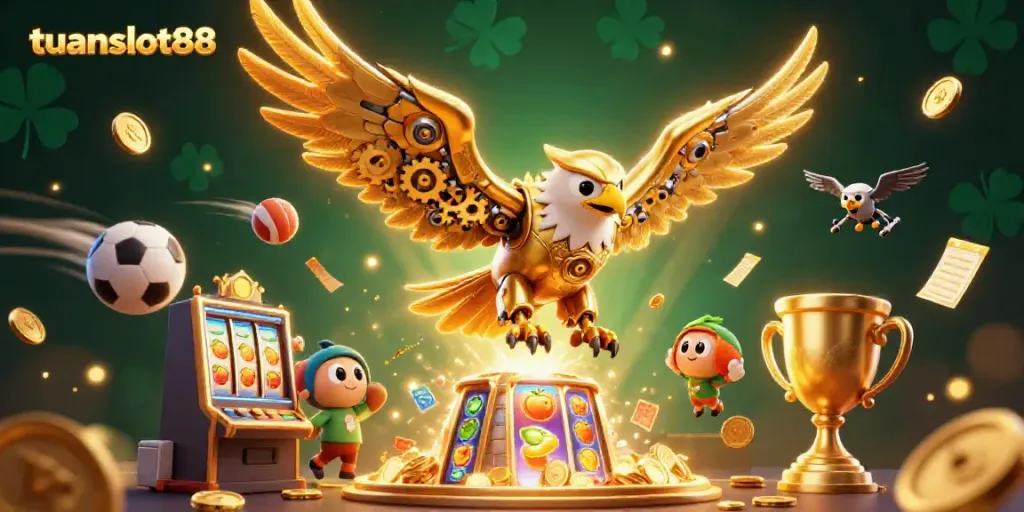 Jelajahi permainan slot yang seru di tuanslot88 dengan permainan dan simbol yang menggiurkan.