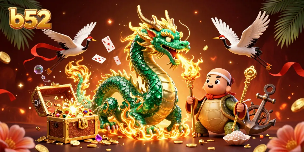 Experience thrilling gameplay at b52 casino with dynamic dragons and vibrant game elements.