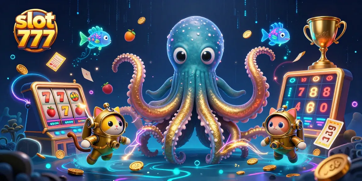 Experience thrilling spins with slot 777 in a vibrant casino-themed fantasy illustration.
