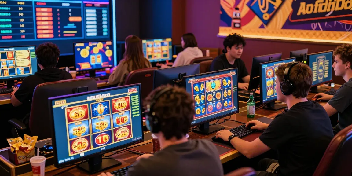 Komunitas pemain di https://honda555.net/ yang penuh semangat dalam permainan slot online dengan suasana ceria.